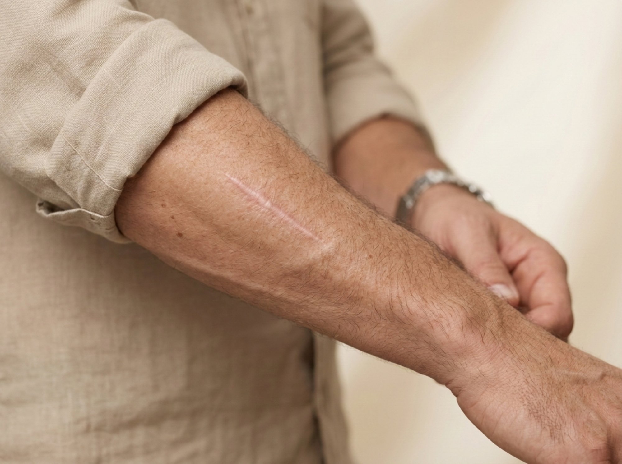 Scar camouflage treatment